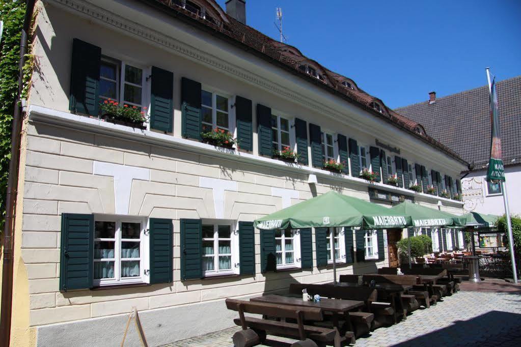Brauereigasthof Maierbrau Hotel Altomünster Exterior foto